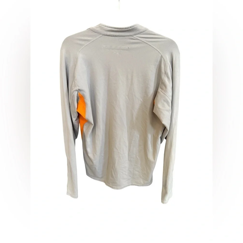 Nike Women’s Light Gray and Bright Orange Jacket